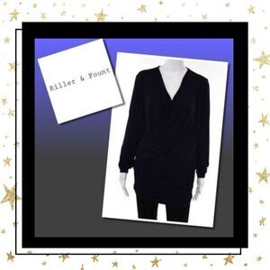 Roller & Fount Pullover Scoop Neck Top One Size M